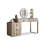 Makeup Vanity with Light mirror,5 drawers