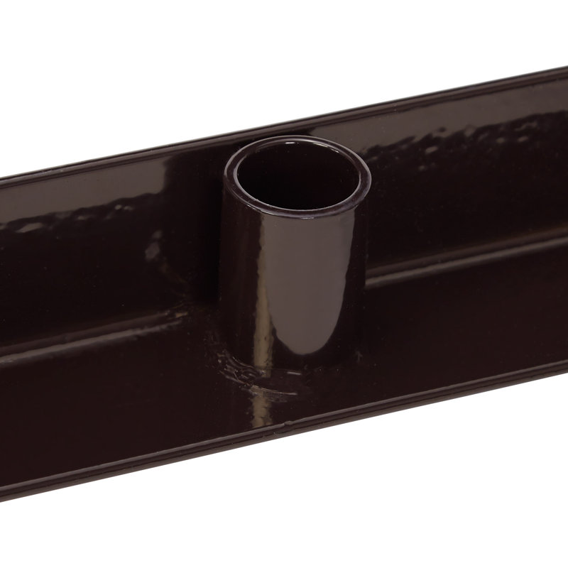 Steel Frame Brown 6-Wheel Flat Dolly