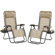 Steel Outdoor Zero Gravity Recliner Lounge Chair