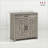 Sideboard Farmhouse Gray Wash Buffet Cabinet with Barn Doors, Drawer &amp; Adjustable Shelf | MDF | Particleboard-1047498581