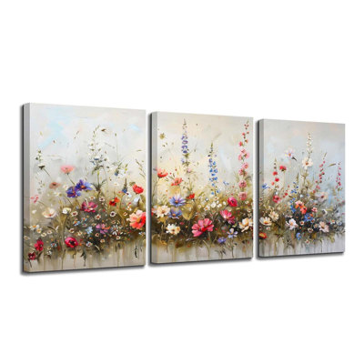 3 Piece Wrapped Canvas Print