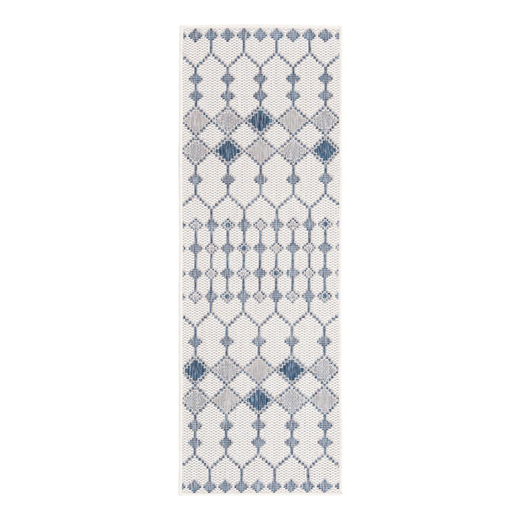 Ivory Traliccio Indoor/Outdoor Trellis Rug