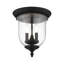 Plafonnier encastré 3 lumières 11,5 po Aaven-16518474