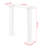 40"(H ) Clear Acrylic Rectangular Flower Racks