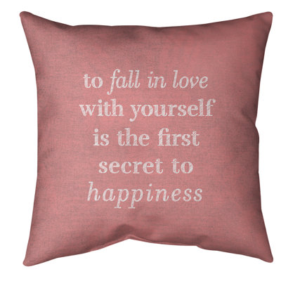 Reversible Throw Pillow