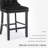 Upholstered Counter Stool with Solid Wood Frame-724752140-724752150