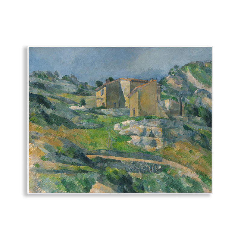 "Classic Cezanne House in Provence", art mural par one1000paintings
