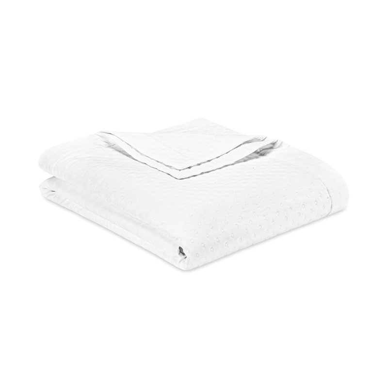 Nimbus Coverlet, California King Coverlet, White