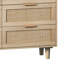 Commode moderne avec 6 tiroirs profonds et rangement spacieux pour une utilisation polyvalente-881032658