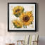 Tournesol d'été I - peinture encadrée-68643866-68643869
