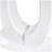 Modern Simple Glossy White Rectangular Counter Bar Table 47.24" x 18.11" x 29.52