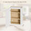 Maximisez votre petit meuble-lavabo en bois massif de 21 po. Comprend une porte à fermeture en douceur, 2 tablettes réglables. Idéal pour la cuisine, la salle de bain, la buanderie et le garage