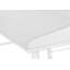 Bureau d'ordinateur avec tablettes de rangement-129749505