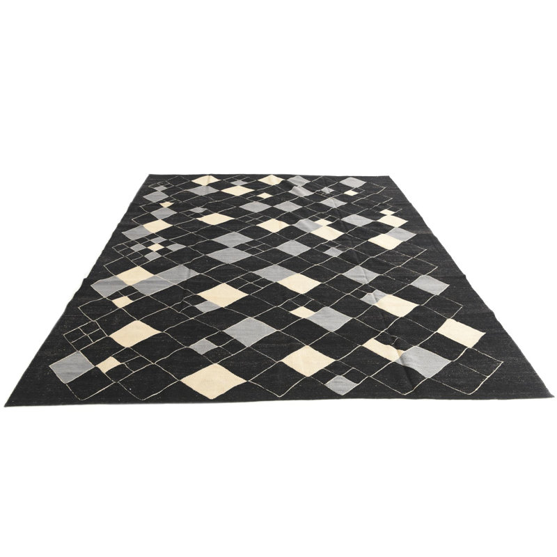 Tapis noir Noor