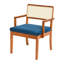 Chaise rembourrée Kay-1306192374