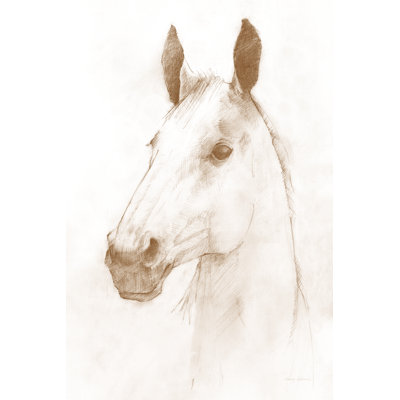 Caesar Sepia by Avery Tillmon - Wrapped Canvas Painting