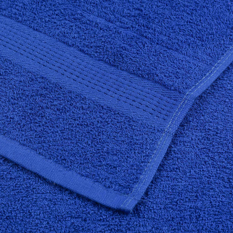 100% Cotton Mulit-Size Set, 12 Piece Towel Set, Blue