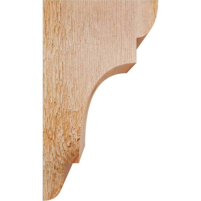 New Brighton Corbel, H 10 po x l 4 po x P 6 po, Cèdre rouge, Sciage brut