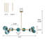 8-Light Sputnik Modern Linear Glass Bubble Chandelier-1980515144-1980515142