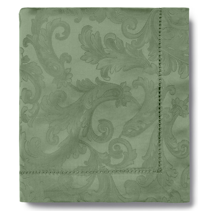 Acanthus Cotton Square Napkins, Sage
