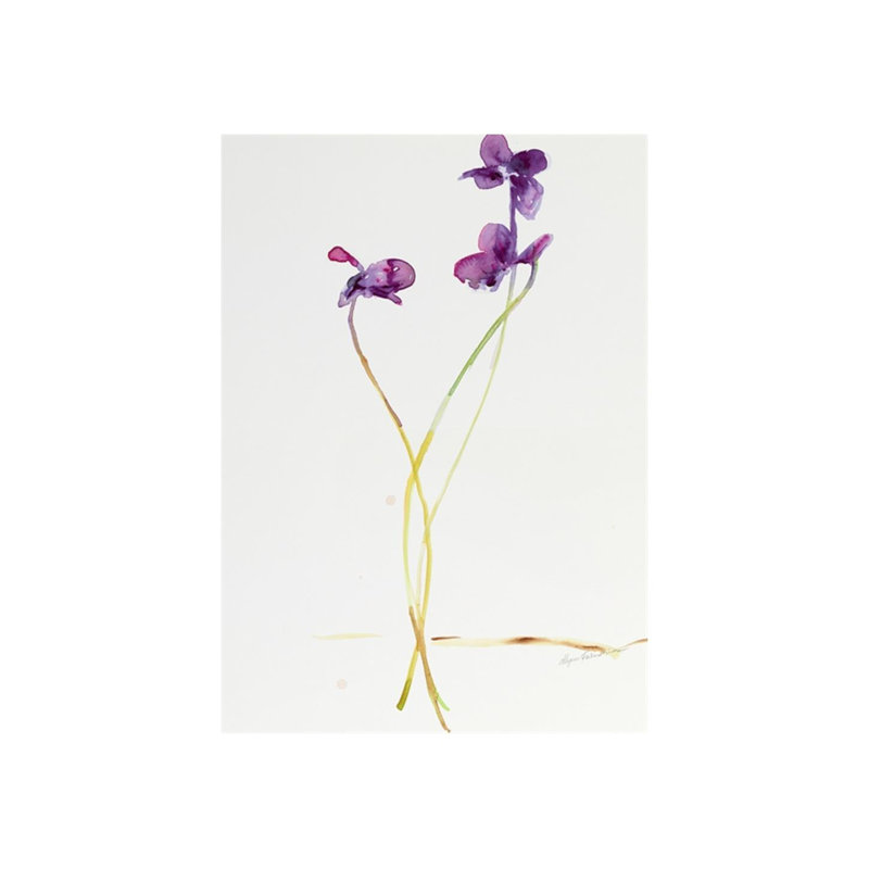 Bloom Bloom, peinture sur toile tendue, H 42 po x l 30 po x P 1,5 po, Extérieur