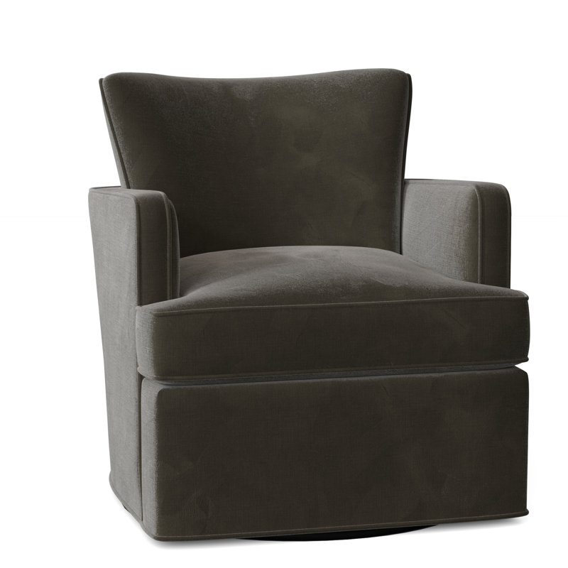 Blaire 28.5" W Swivel Armchair, 9953 Loden