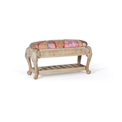 Sitzbank Anubhav aus Holz