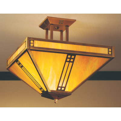 Prairie 4 - Light Semi Flush Mount