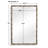  Brass Bamboo Rectangle Mirror