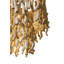 'Wiggle' Wood Chandelier