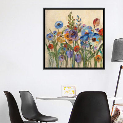« aube jardin ii », reproduction sur toile