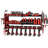 Power Tool Organizer with Charging Station Garage 8 Drill Holders Wall Mount with 8 Outlets-1480725754