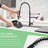 Oil-Rubbed Bronze Kitchen Faucet With Pull Down Spray Head, Single Handle, 360 Degree Spin, Ceramic Filler, Brass Sink Contemporary In Bronze, Rotate, Tap