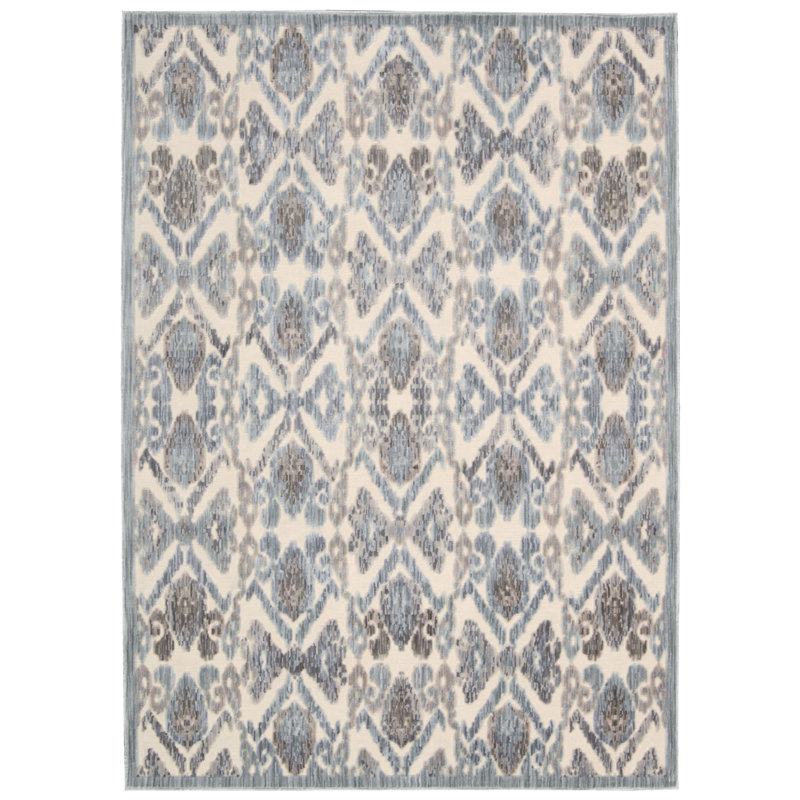 Ouellette Abstract Indoor Rug, Rectangle 5'3" x 7'3"