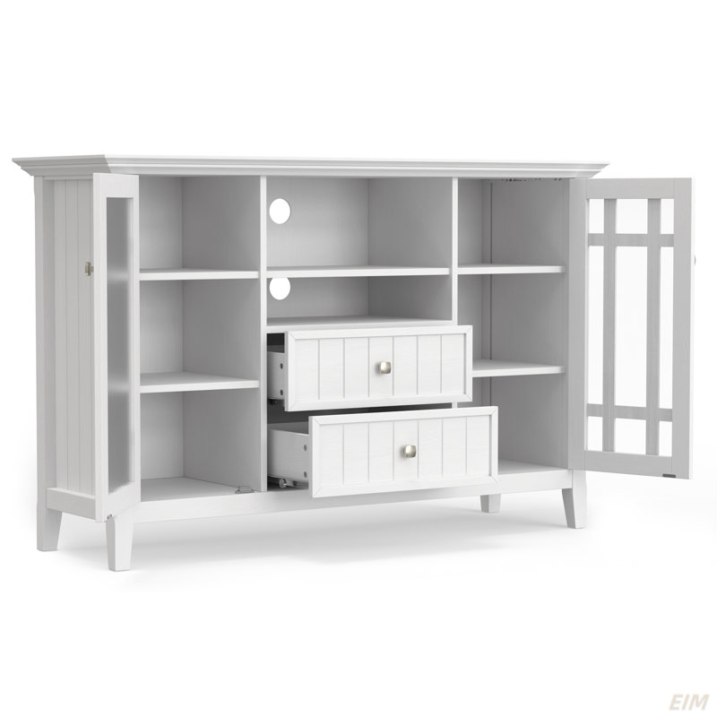 Grande console multimédia Bedford, Blanc