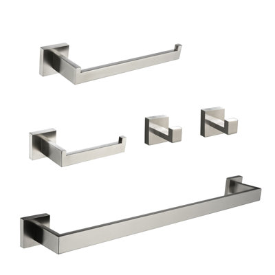 5 - Piece Bathroom Hardware Set