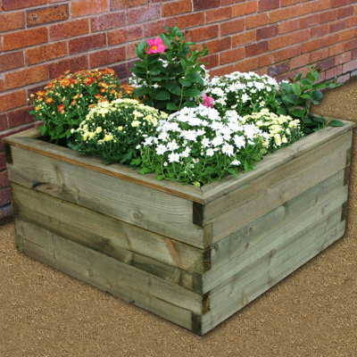 Fabian Wood Planter Box