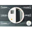 Huldar Glass Flat Wall Mirror