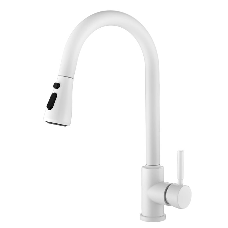 KIKO HOME Pull Down Kitchen Faucet