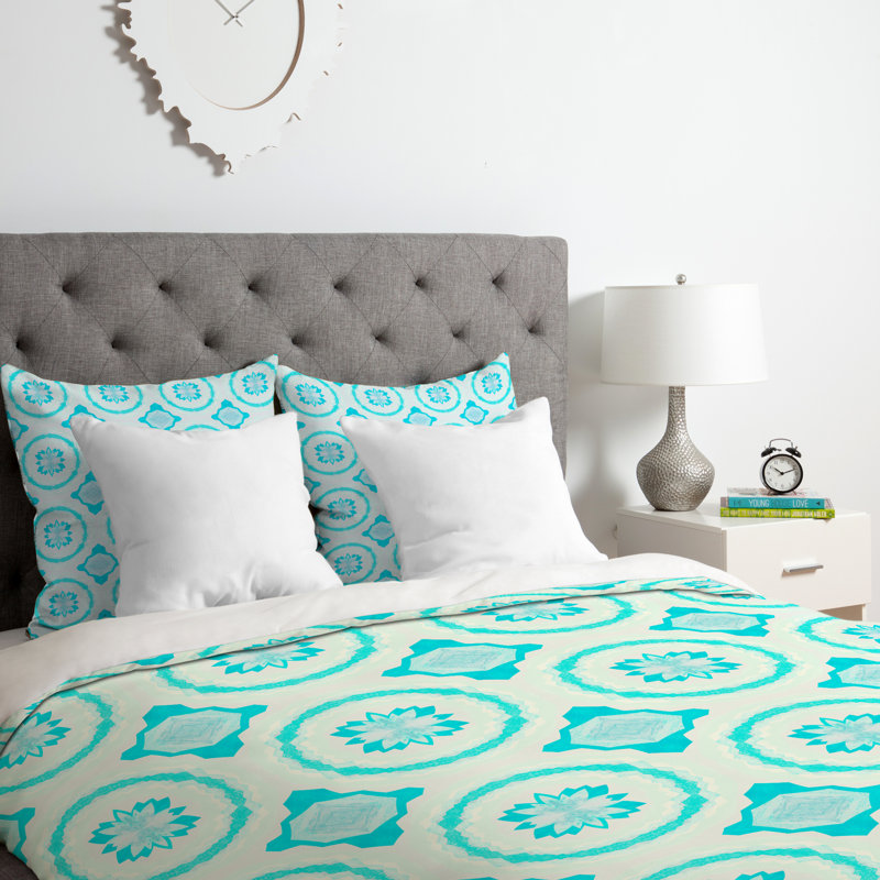 Elisabeth Fredriksson Geometric Shapes Duvet Cover, King Duvet Cover + 2 King Shams