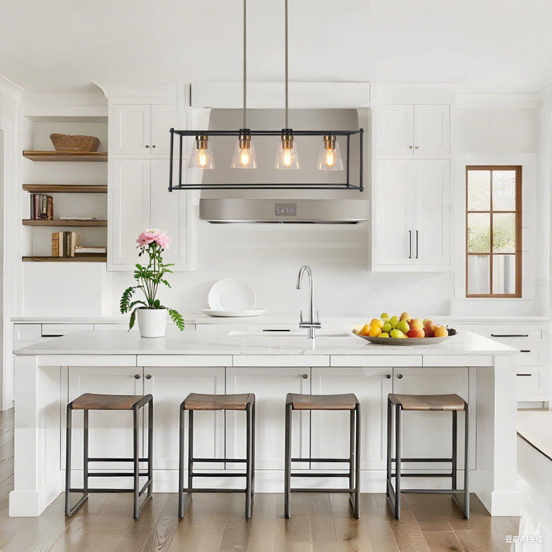4 - Light Kitchen Island Pendant