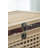 Roehl Brown Bamboo and Fir Wood Woven Box