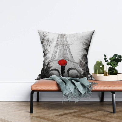 Sweet moment - 26"x26" Throw pillow - Poly twill - Print on demand