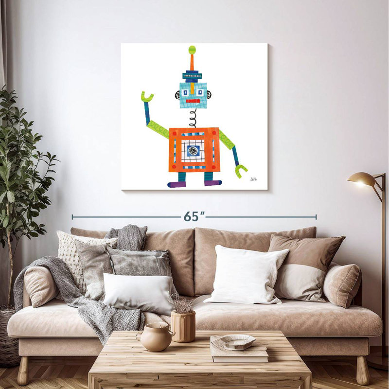 Ashelle Robot Party V, H 39 po x l 39 po