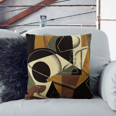 Cafe Moulin Square Throw Cushion
