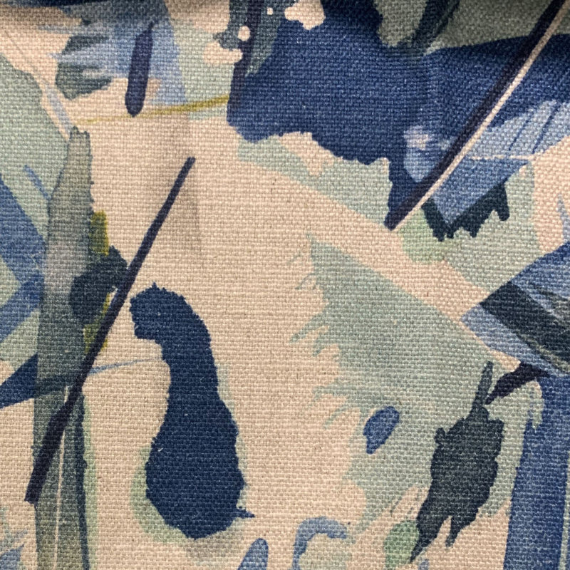 Modern Art Linen Indoor/Outdoor Pillow Cover & Insert, 18" x 18"