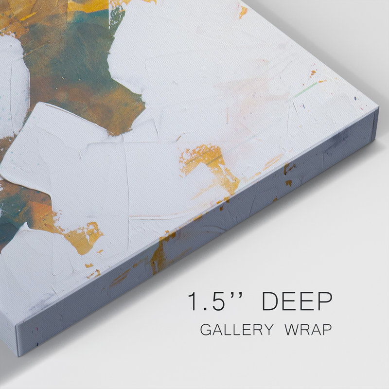 «I See You Diptych II», toile tendue avec châssis - Prêt à accrocher, H 40 po x l 40 po x P 1 po