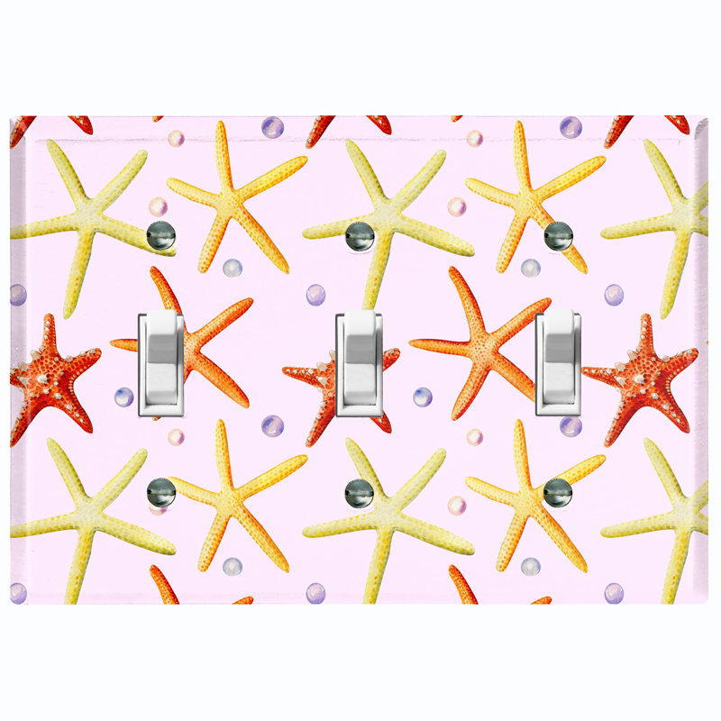 Plaque murale à 3 lumières Starfish