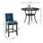 Fabric Counter Height Stools with Nailhead Trim-1192312141