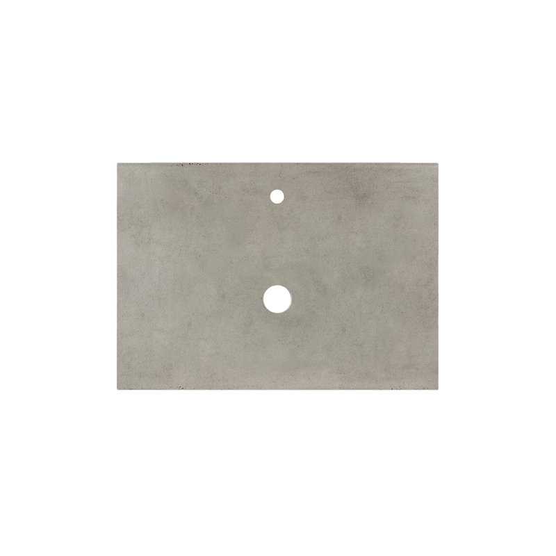 Plateau de meuble-lavabo simple 30,5 po, Simple, Frêne